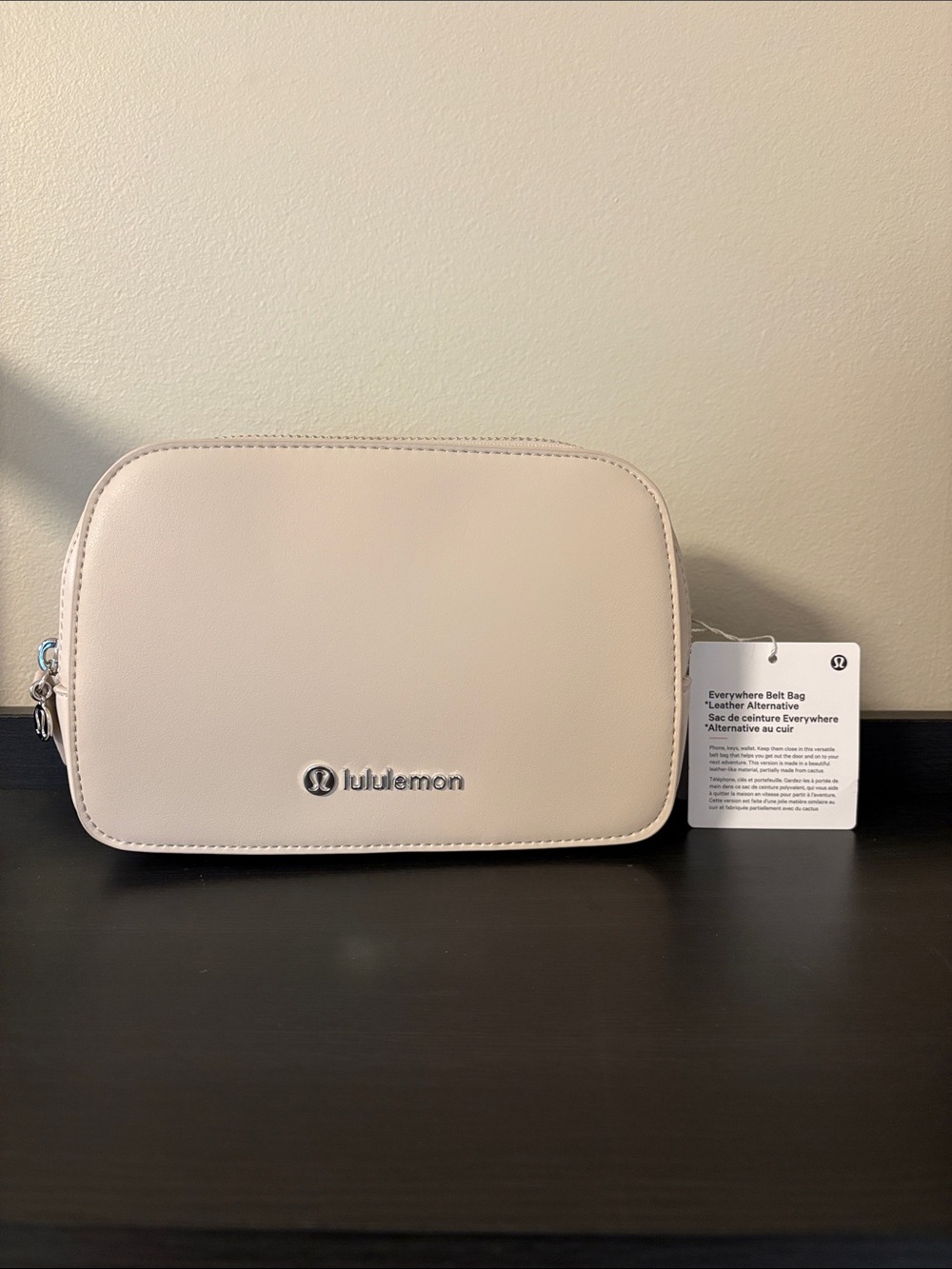 NWT Lululemon Leather Alternative Everyday Belt Bag – Light Beige